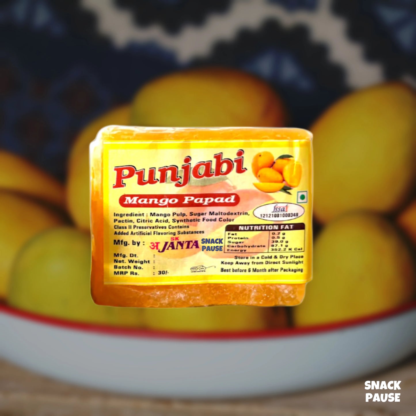 Mango Papad |